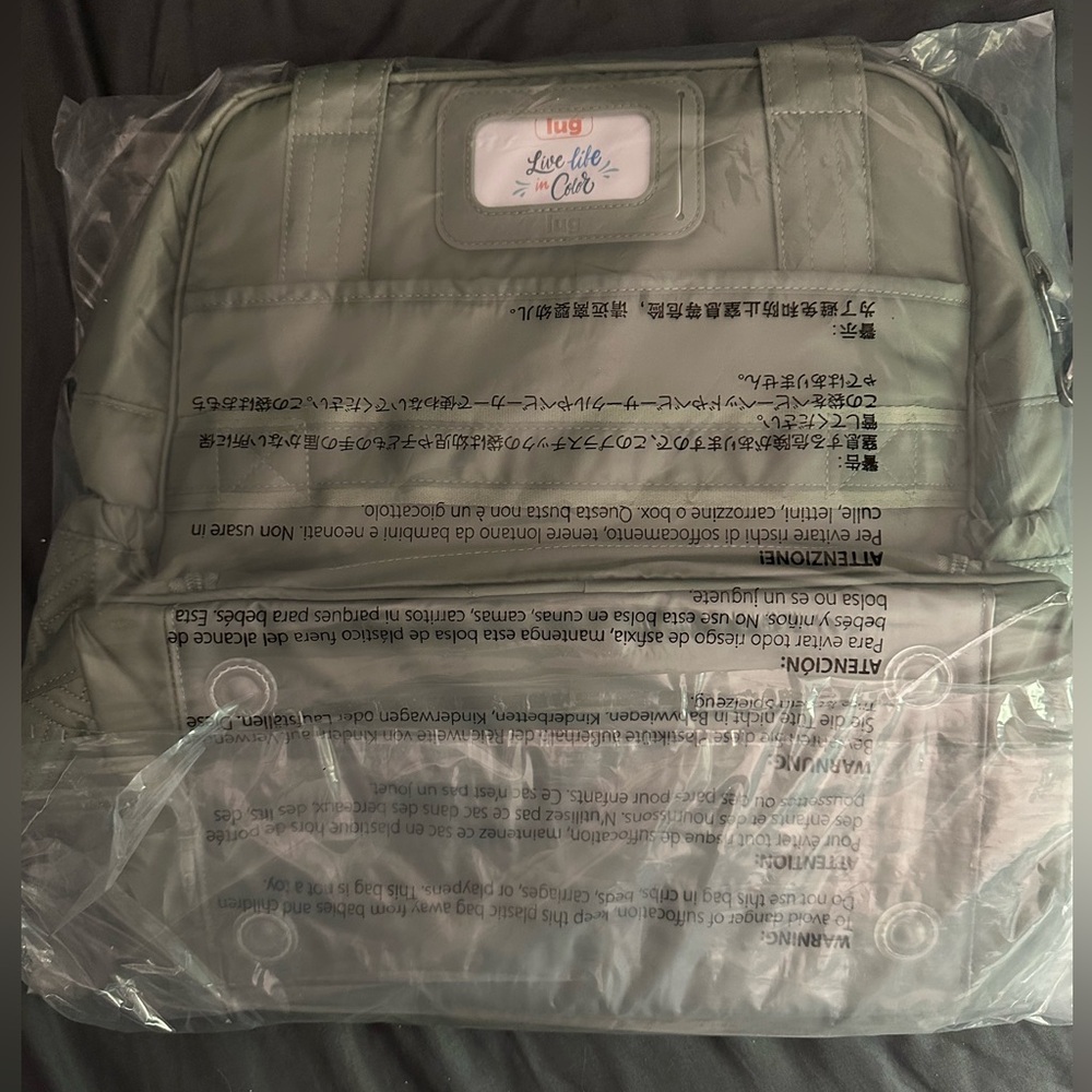 Lug Puddle Jumper LE Convertible Tote Bag Sage Green - Picture 6 of 6